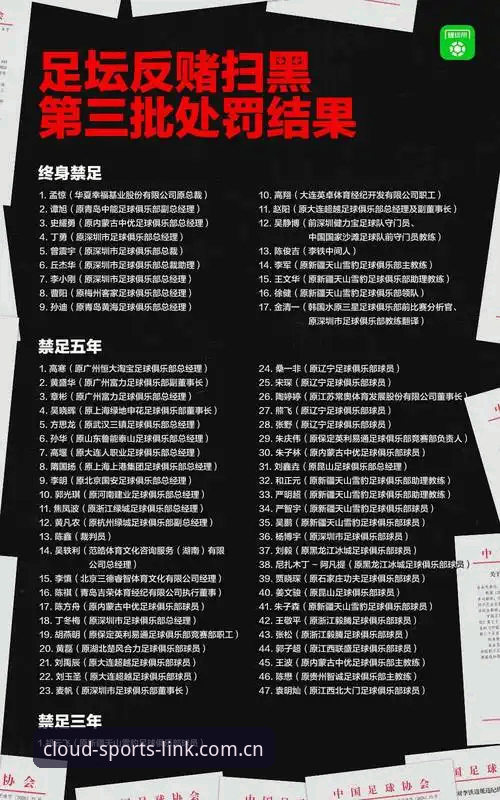 资深用户分享：从足协禁足名单看中国足球的“老熟人”们，云体育观赛新体验